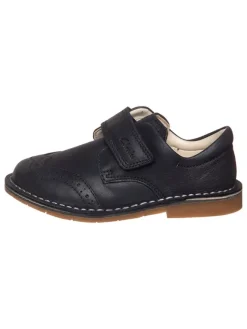 Leder-Halbschuhe in Dunkelblau>Clarks Online