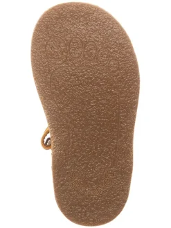 Leder-Halbschuhe in Gelb><noscript><img width=