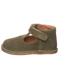 lamino Ballerinas^Leder-Halbschuhe in Khaki