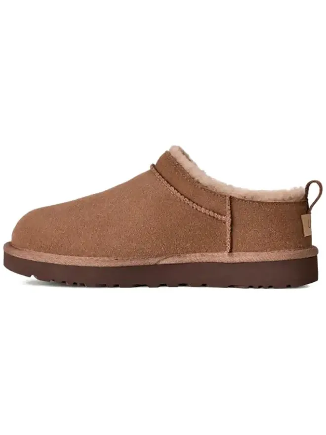 Leder-Hausschuhe "Classic Micro" in Hellbraun>UGG Hot