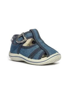 Leder-Hausschuhe "Frutti" in Blau>Primigi New