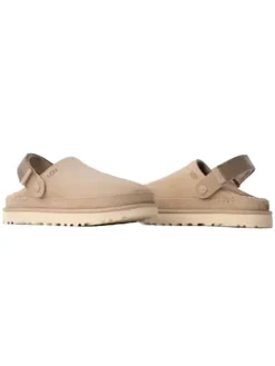 UGG Hausschuhe^Leder-Hausschuhe "Goldenstar" in Beige