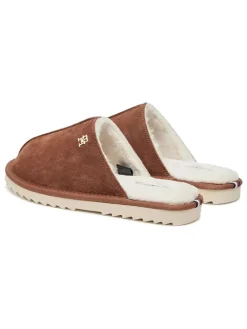 Tommy Hilfiger Shoes Hausschuhe^Leder-Hausschuhe in Braun