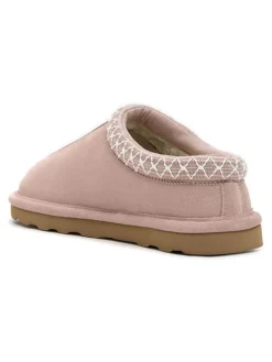 Clarks Hausschuhe|Clogs & Pantoletten^Leder-Hausschuhe in Rosa