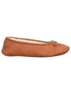 Leder-Hausschuhe "Sabrina" in Hellbraun>kitz pichler Outlet
