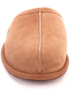 Leder-Hausschuhe "Scuff" in Hellbraun>UGG Sale