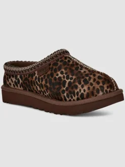 Leder-Hausschuhe "Tasman Caspian" in Braun/ Schwarz>UGG