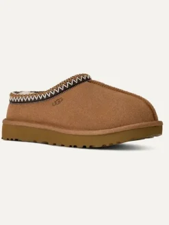 Leder-Hausschuhe "Tasman II" in Hellbraun>UGG Outlet