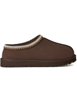 UGG Hausschuhe^Leder-Hausschuhe "Tasman II" in Braun