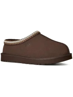 UGG Hausschuhe^Leder-Hausschuhe "Tasman II" in Braun
