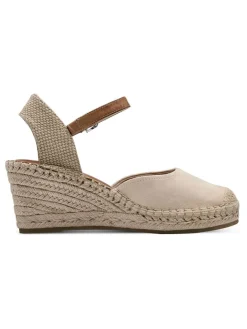 Leder-Keilpumps in Beige>Tamaris Discount