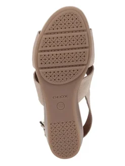 Leder-Keilsandaletten 