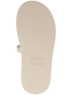 Tommy Hilfiger Sandalen^Leder-Keilsandaletten in Creme