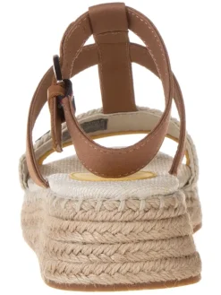 Tommy Hilfiger Shoes Sandalen^Leder-Keilsandaletten in Hellbraun