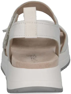 Caprice Sandalen^Leder-Keilsandaletten in Weiß
