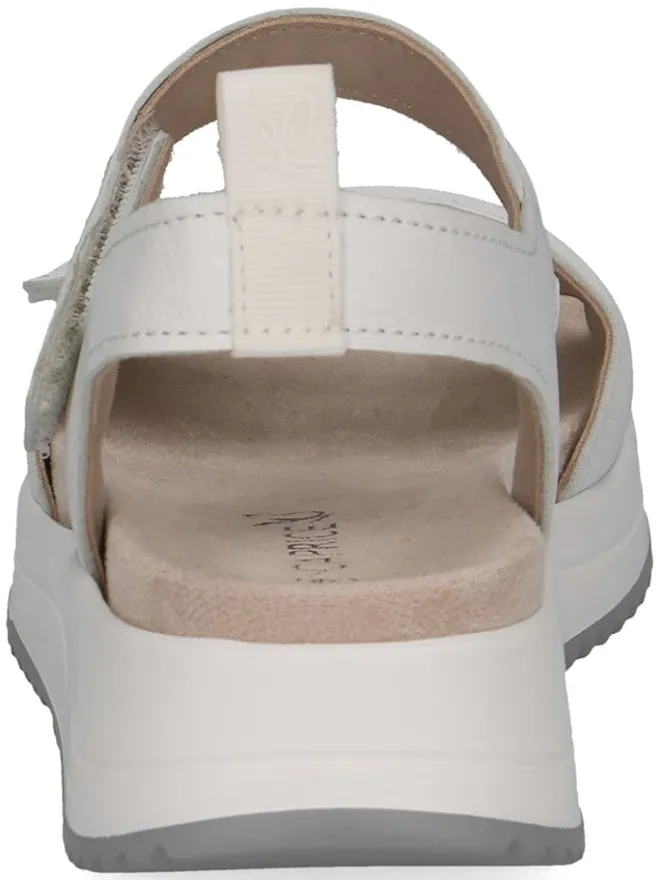 Caprice Sandalen^Leder-Keilsandaletten in Weiß