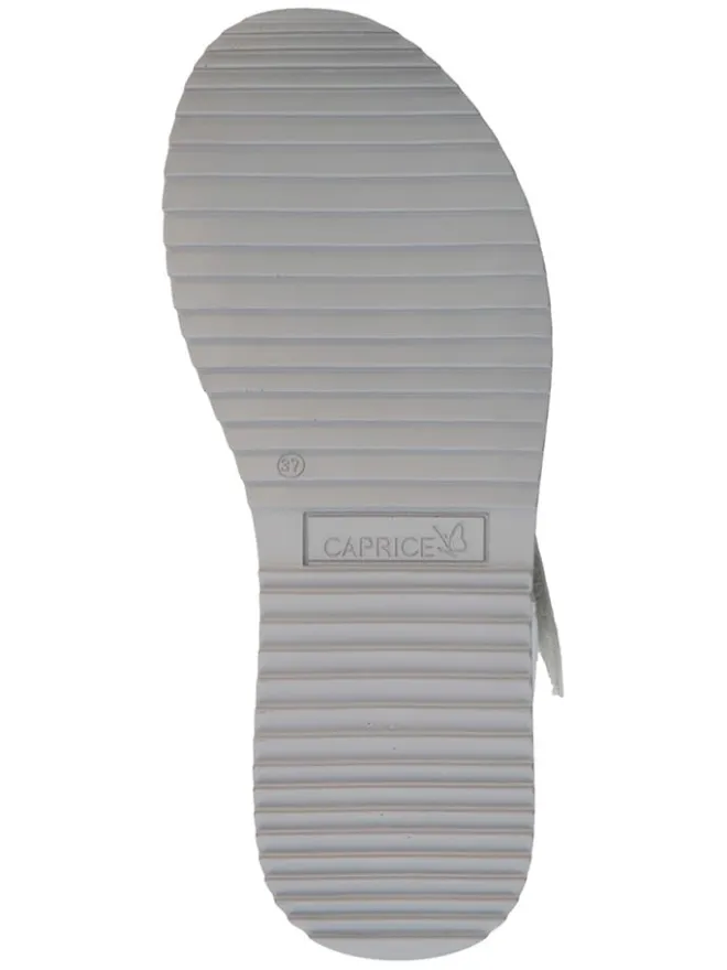 Caprice Sandalen^Leder-Keilsandaletten in Weiß