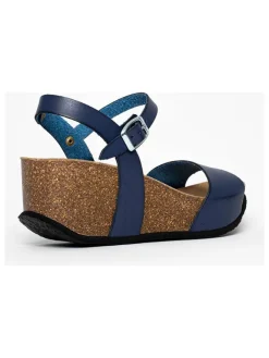 Sunbay Sandalen^Leder-Keilsandaletten 