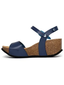 Sunbay Sandalen^Leder-Keilsandaletten 