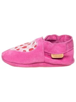 lamino Krabbelschuhe^Leder-Krabbelschuhe in Pink