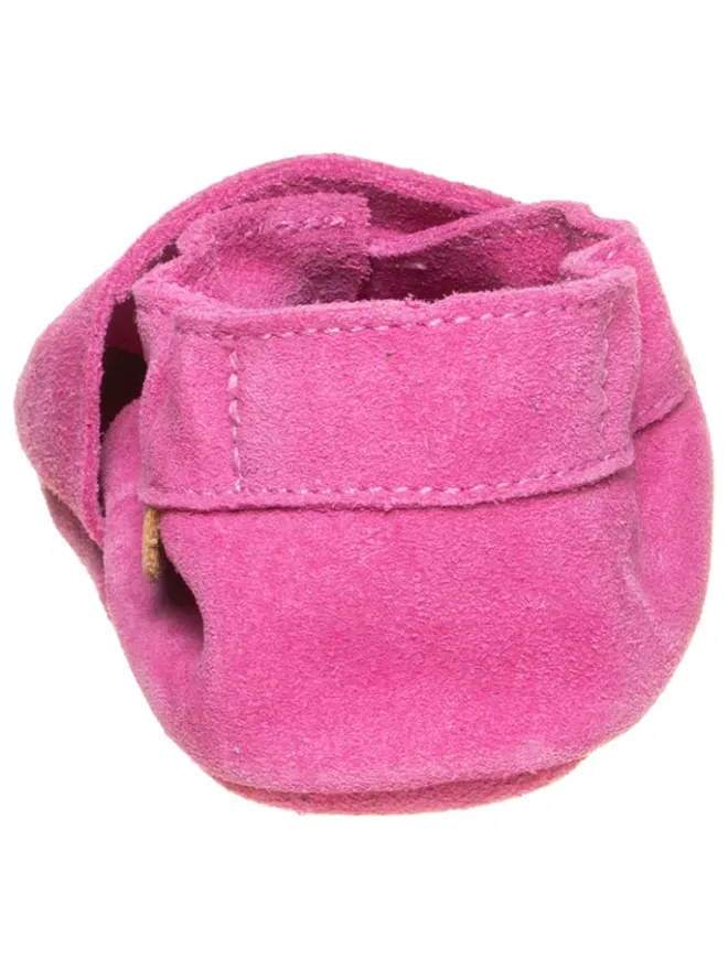 lamino Krabbelschuhe^Leder-Krabbelschuhe in Pink