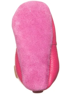 lamino Krabbelschuhe^Leder-Krabbelschuhe in Pink