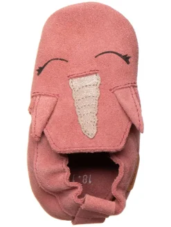 lamino Krabbelschuhe^Leder-Krabbelschuhe in Rot