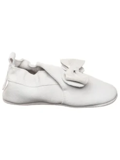 lamino Krabbelschuhe^Leder-Krabbelschuhe in Weiß