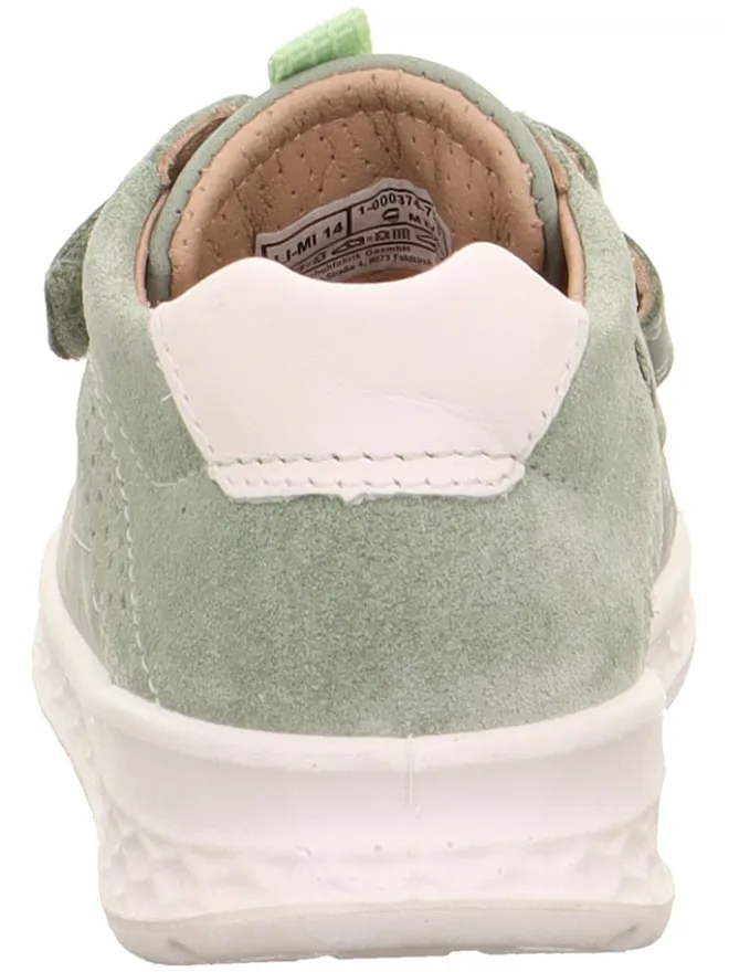 superfit Lauflernschuhe^Leder-Lauflernschuhe "Breeze" in Hellgrün