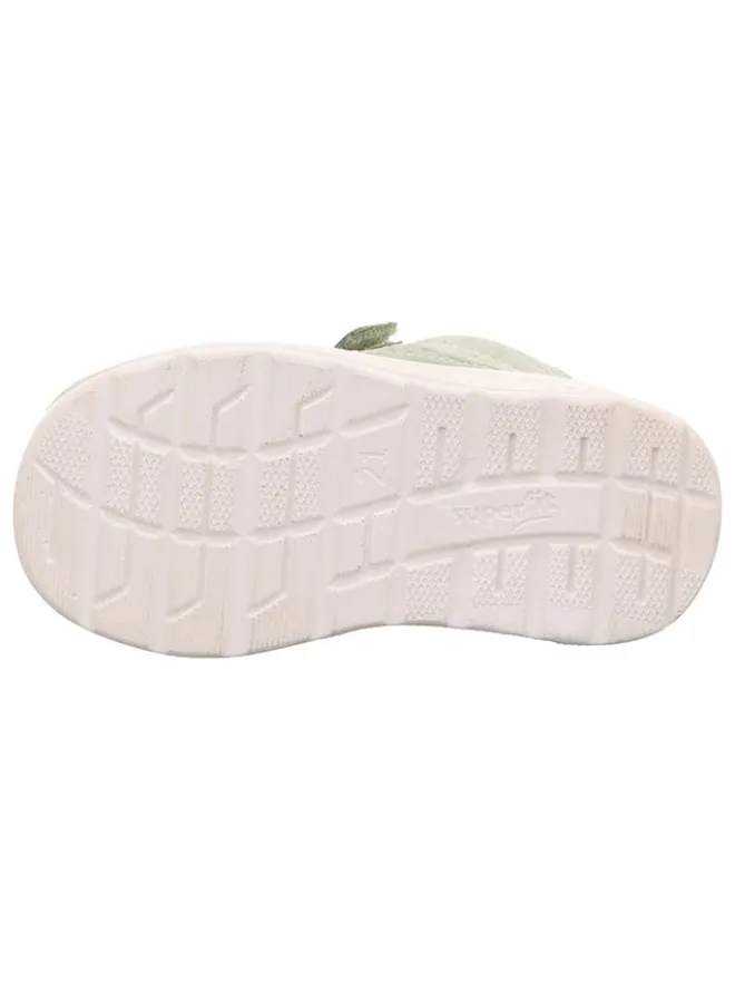 superfit Lauflernschuhe^Leder-Lauflernschuhe "Breeze" in Hellgrün
