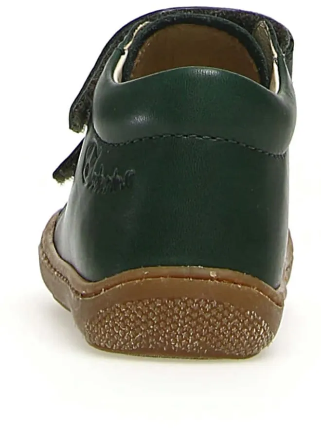 Naturino Lauflernschuhe^Leder-Lauflernschuhe "Cocoon" in Dunkelgrün