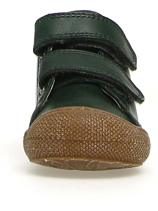 Naturino Lauflernschuhe^Leder-Lauflernschuhe "Cocoon" in Dunkelgrün