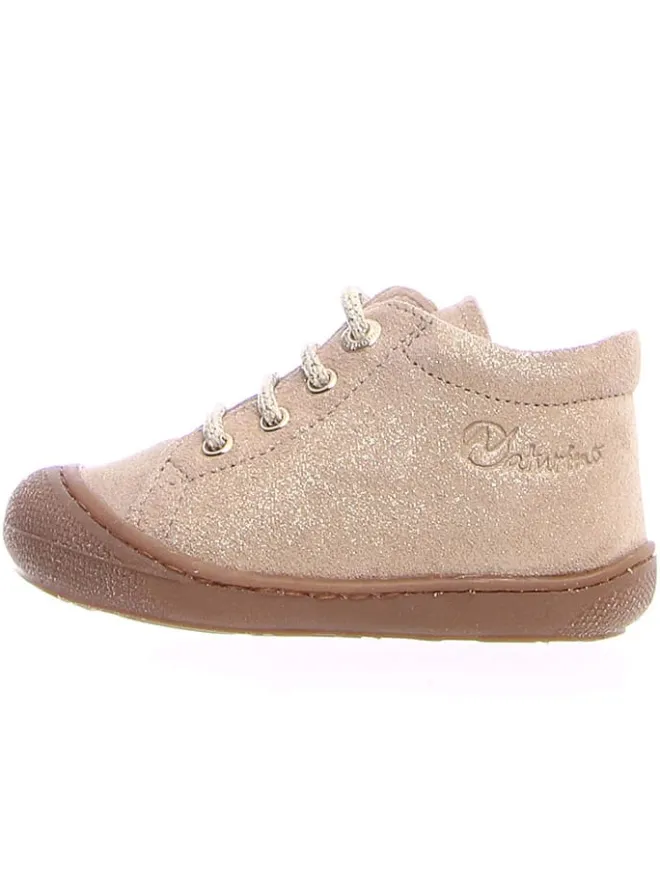 Leder-Lauflernschuhe "Cocoon" in Beige>Naturino Hot