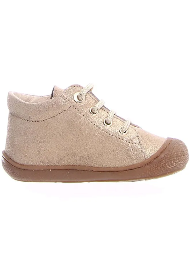 Leder-Lauflernschuhe "Cocoon" in Beige>Naturino Hot