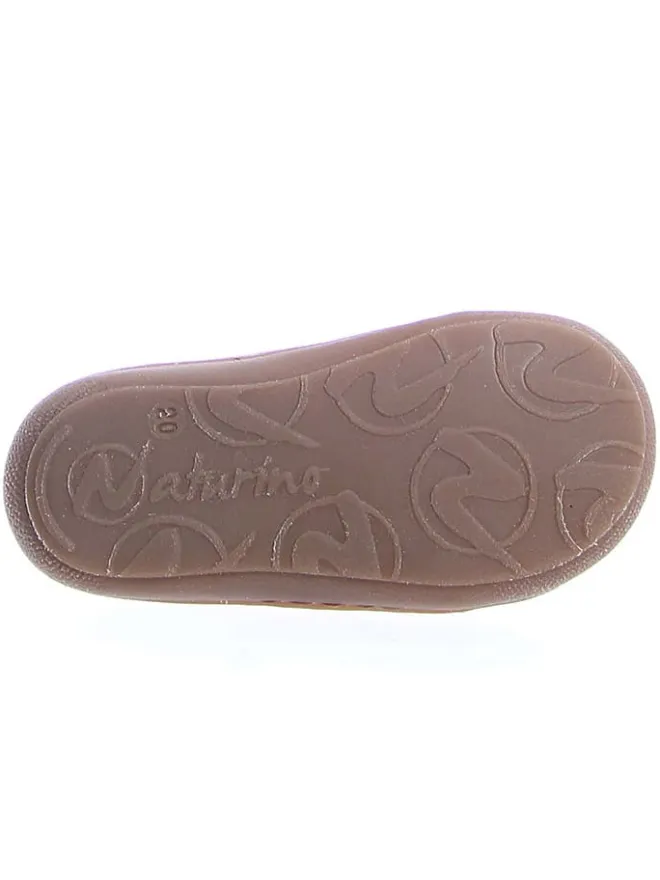 Leder-Lauflernschuhe "Cocoon" in Beige>Naturino Hot