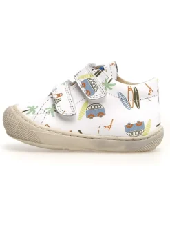 Leder-Lauflernschuhe "Cocoon" in Weiß>Naturino New