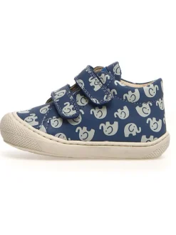 Leder-Lauflernschuhe "Cocoon" in Dunkelblau>Naturino Best