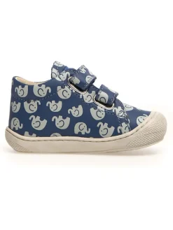Leder-Lauflernschuhe "Cocoon" in Dunkelblau>Naturino Best