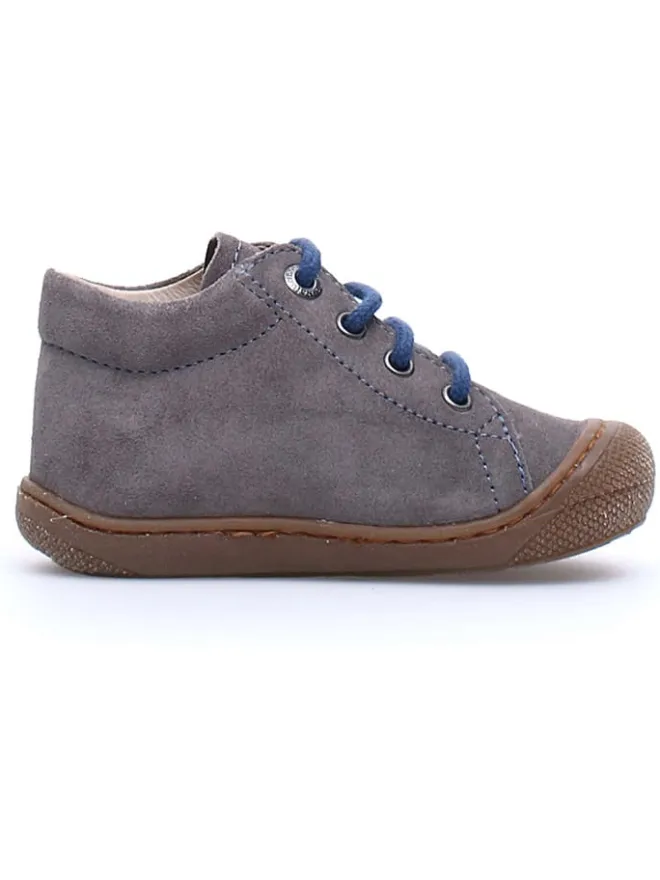 Naturino Lauflernschuhe^Leder-Lauflernschuhe "Cocoon" in Grau