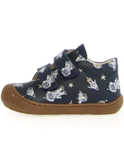 Leder-Lauflernschuhe "Cocoon" in in Dunkelblau>Naturino Outlet