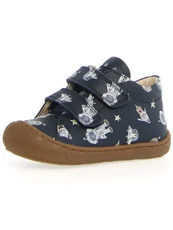 Leder-Lauflernschuhe "Cocoon" in in Dunkelblau>Naturino Outlet