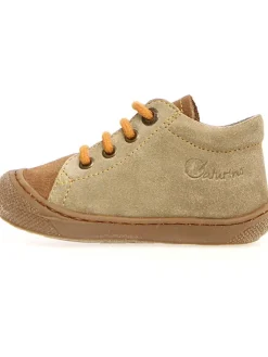 Leder-Lauflernschuhe "Cocoon" in Beige>Naturino Online