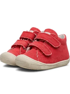 Leder-Lauflernschuhe "Cocoon" in Rot>Naturino Clearance