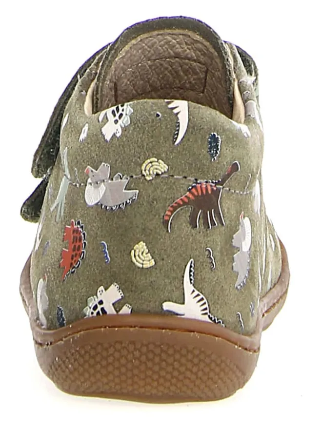 Naturino Lauflernschuhe^Leder-Lauflernschuhe "Cocoon" in Khaki