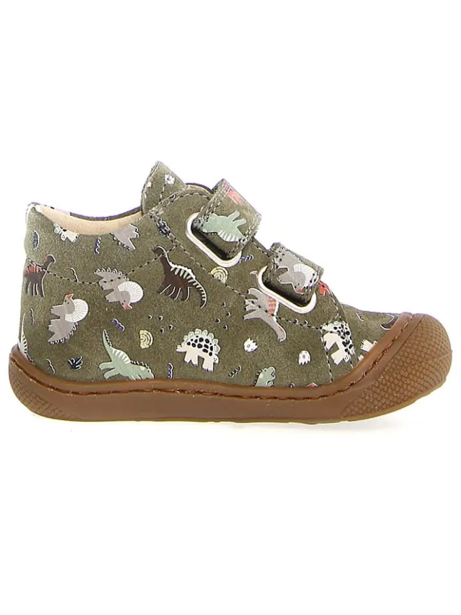 Naturino Lauflernschuhe^Leder-Lauflernschuhe "Cocoon" in Khaki