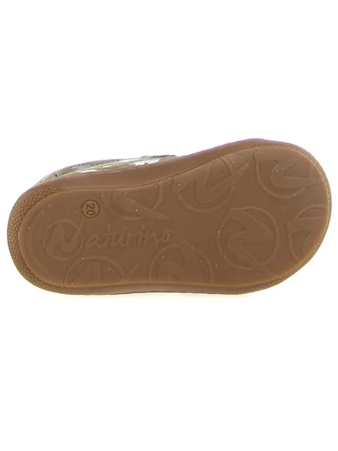 Naturino Lauflernschuhe^Leder-Lauflernschuhe "Cocoon" in Khaki