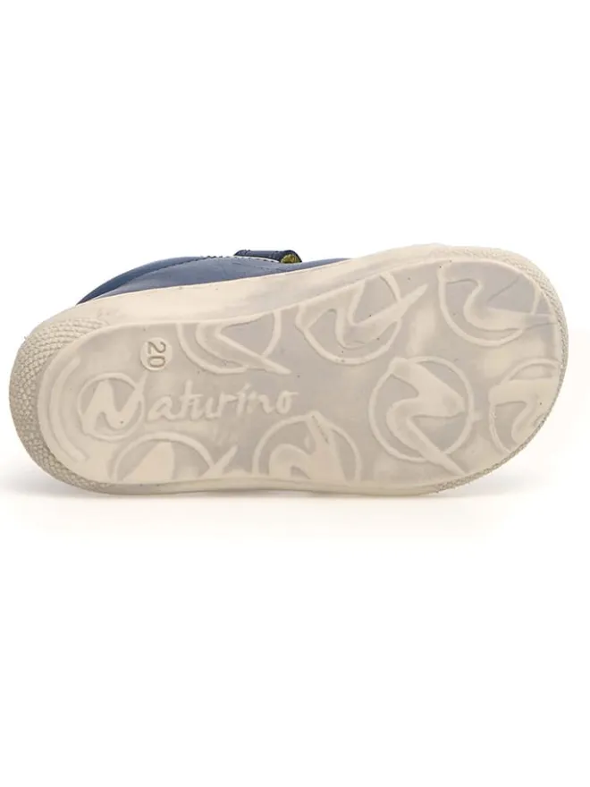 Leder-Lauflernschuhe "Cocoon" in Dunkelblau>Naturino Best