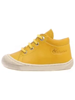 Leder-Lauflernschuhe "Cocoon" in Gelb>Naturino Outlet