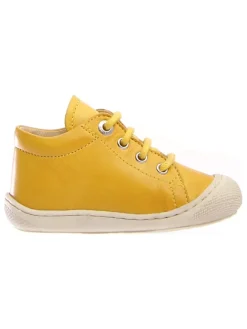 Leder-Lauflernschuhe "Cocoon" in Gelb>Naturino Outlet