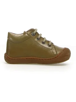 Naturino Lauflernschuhe^Leder-Lauflernschuhe "Cocoon" in Khaki
